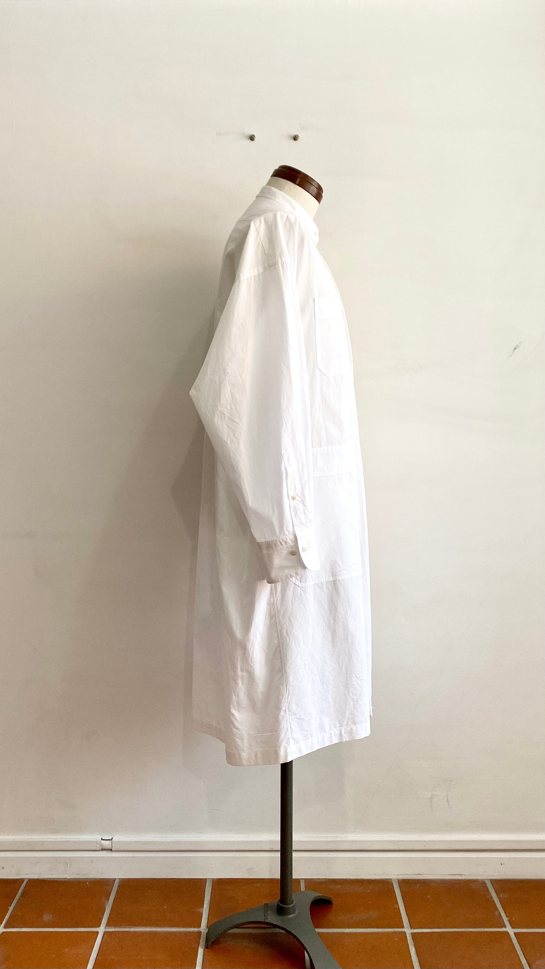 40s CC41 イギリス アトリエコート オフホワイト コットンツイル special】CC41 ツイードコート 40～50s イギリス製 ダブル